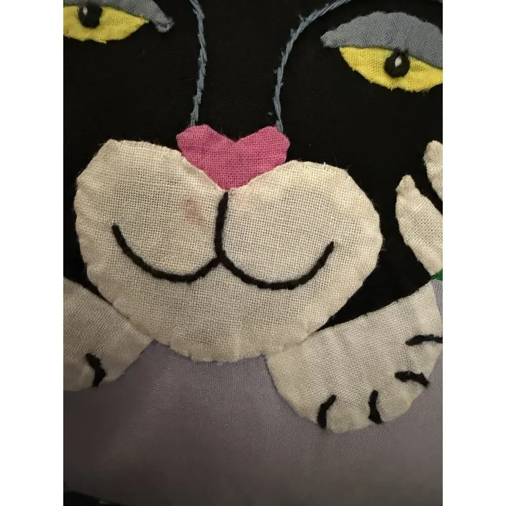 Handmade eclectic cat